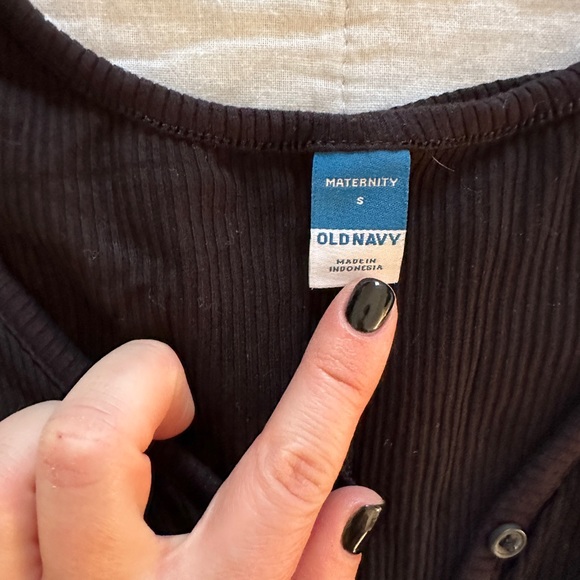 Old Navy Maternity Sleeveless Rib-Knit Henley Midi Dress - 2 Pack! Size Small - Picture 2 of 6